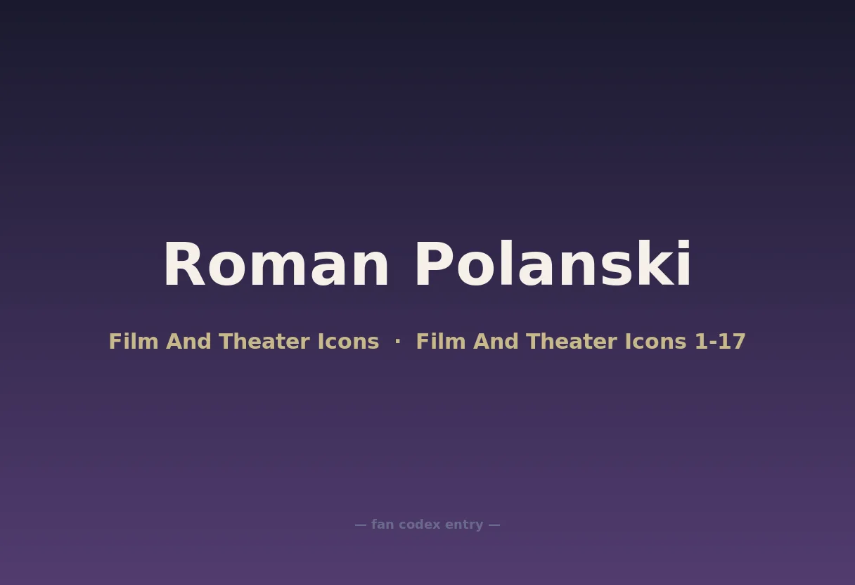 Roman Polanski