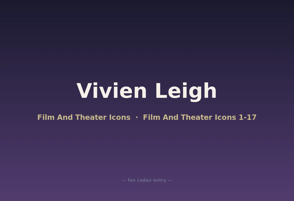 Vivien Leigh