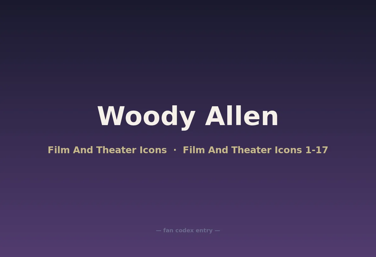 Woody Allen